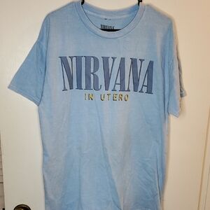 Nirvana 100% Cotton L Concert T Shirt